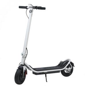 White Electric Scooter
